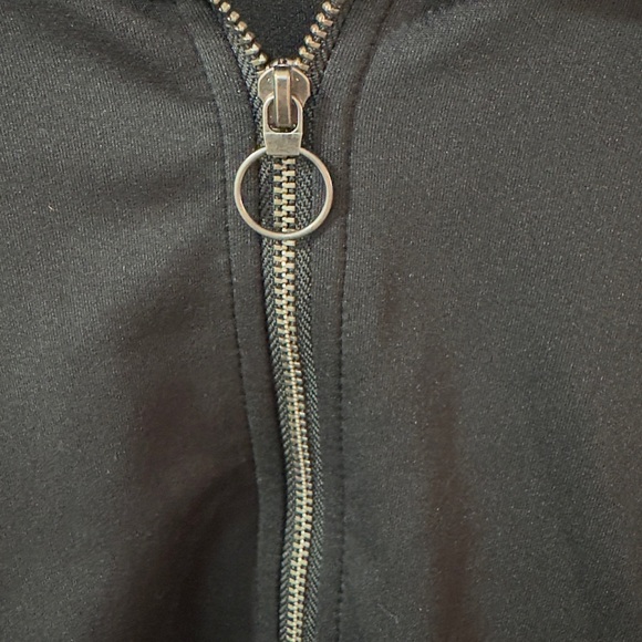 Express cropped jacket size large with rainbow accent - Picture 6 of 7